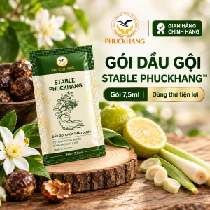 Gói dùng thử dầu gội dược liệu Stable Phuckhang 7.5ml
